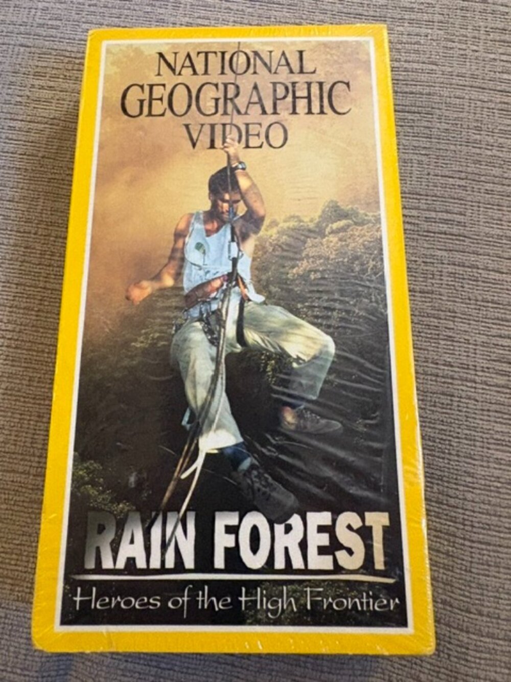 National Geographic Rain Forest Heroes of the High Frontier Video New